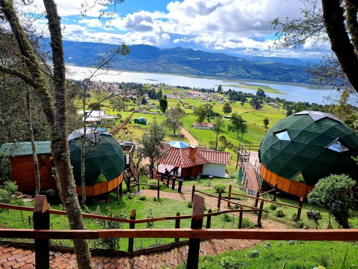 Glamping Sede Campestre Mirador De Pueblo Viejo Hotel Guatavita Exterior photo