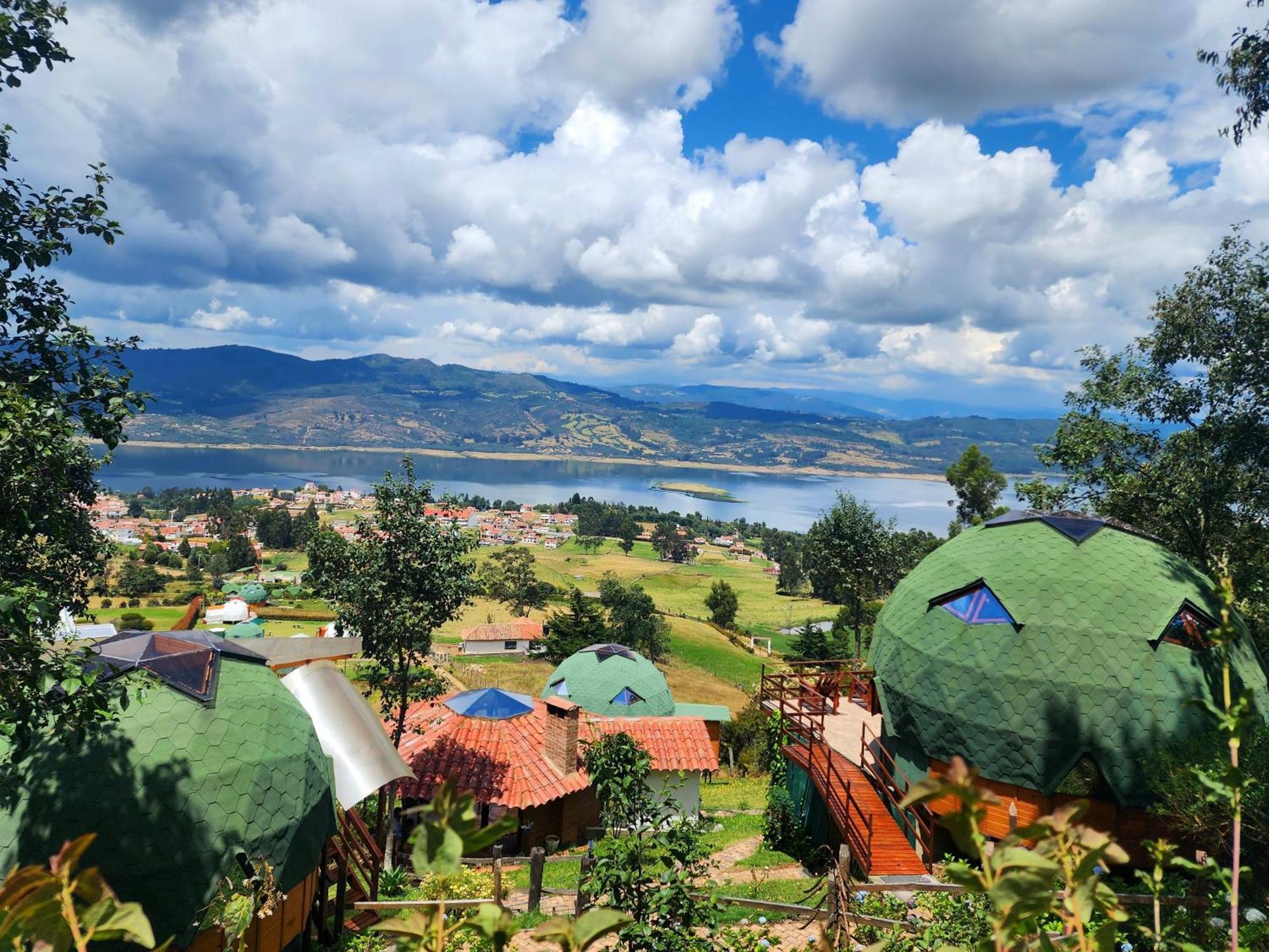 Glamping Sede Campestre Mirador De Pueblo Viejo Hotel Guatavita Exterior photo